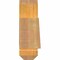 Ekena Millwork Eugene Rough Sawn Timber Gable Bracket, Western Red Cedar, 60"W x 10"H x 4"D x 6"F, 4/12 Pitch GBW060X10X0406EUG00RWR - alternate 3